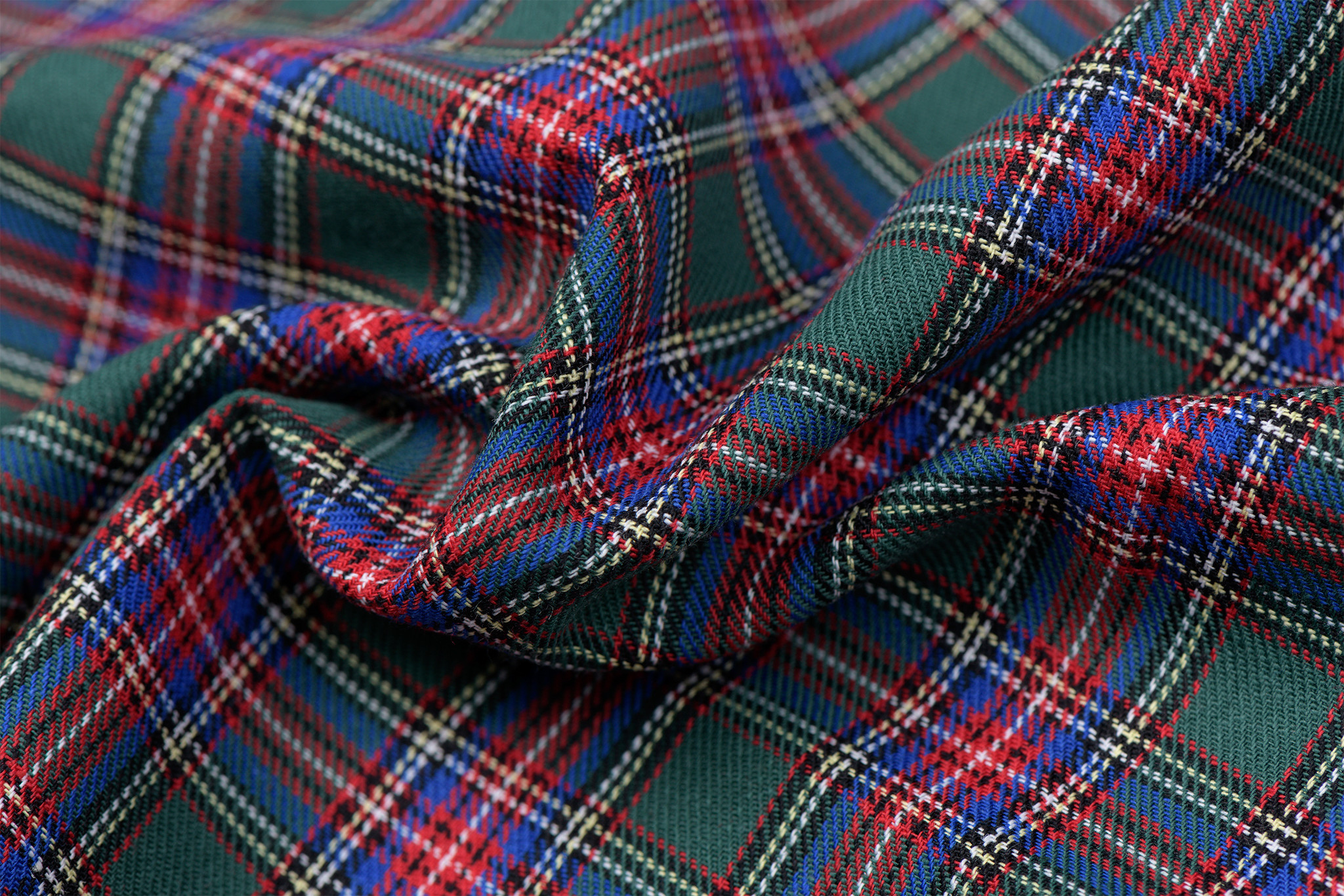 Flanel schotse ruit groen