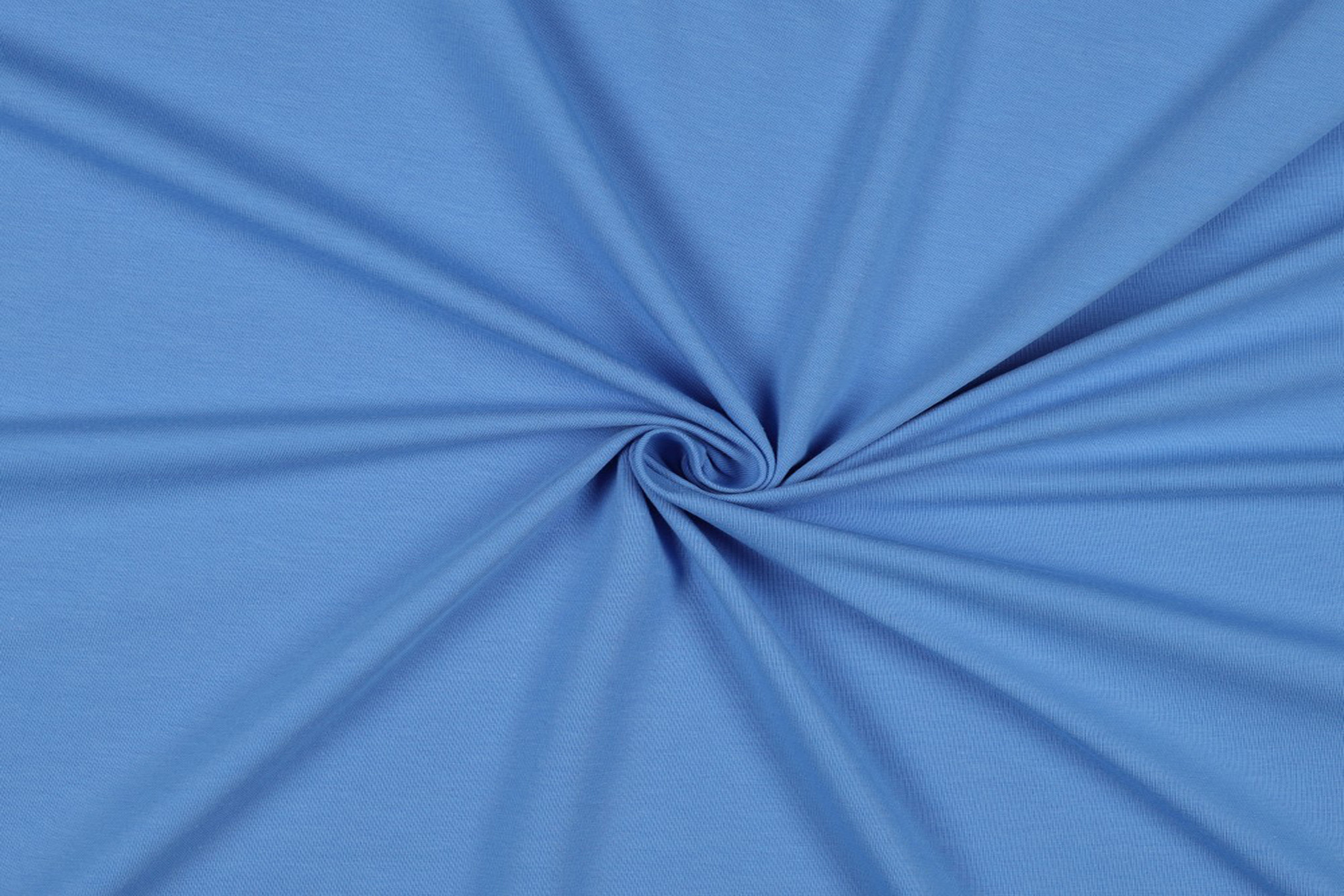 Organic Jersey Uni / Effen Blue