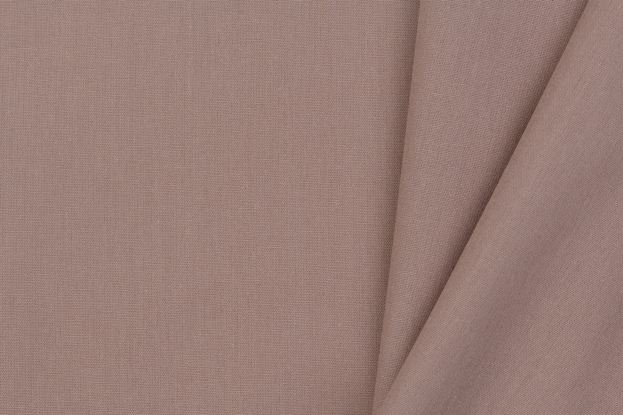 Katoen Poplin Uni / Effen Licht Taupe