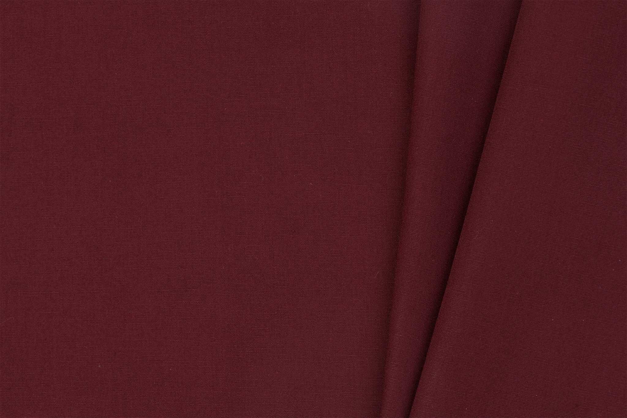 Katoen Poplin Uni / Effen Bordeaux