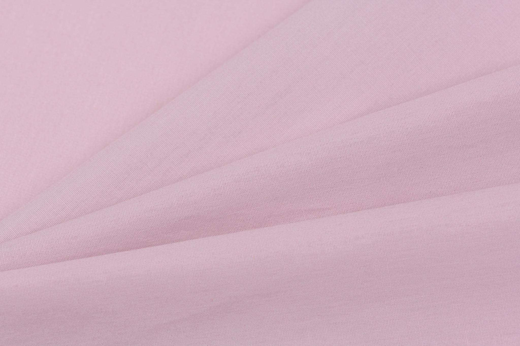 Katoen Poplin Uni / Effen Old Rose