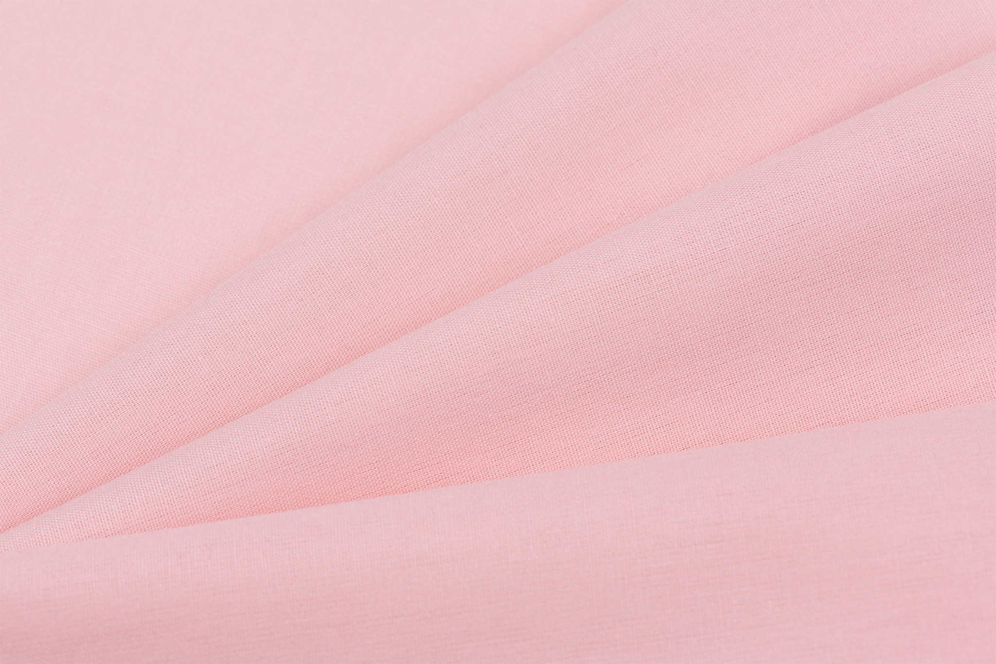 Katoen Poplin Uni / Effen Light Old Rose