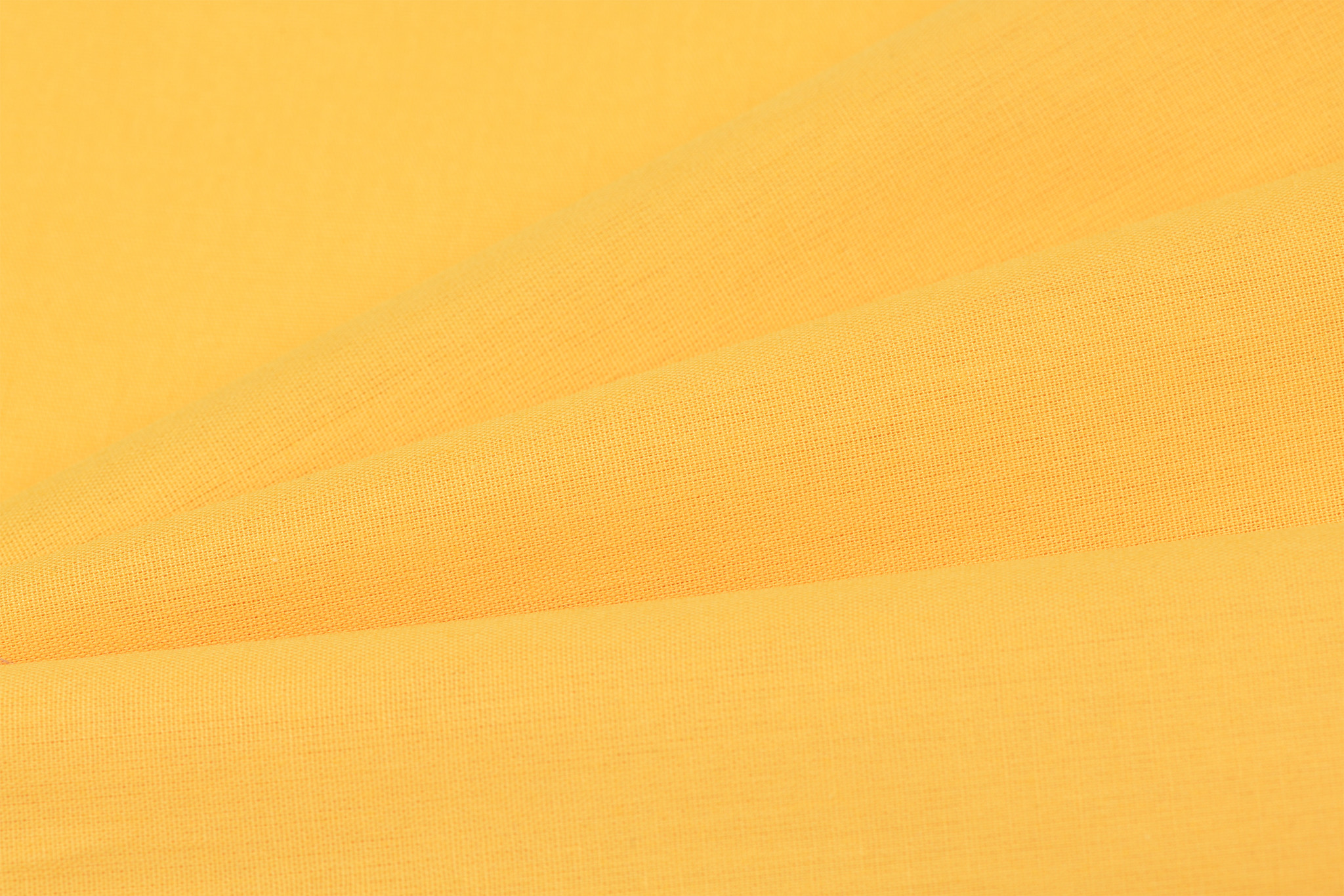 Katoen Poplin Uni / Effen Yellow