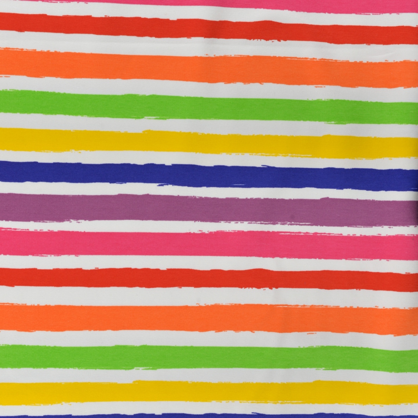 French Terry Regenboog Strepen