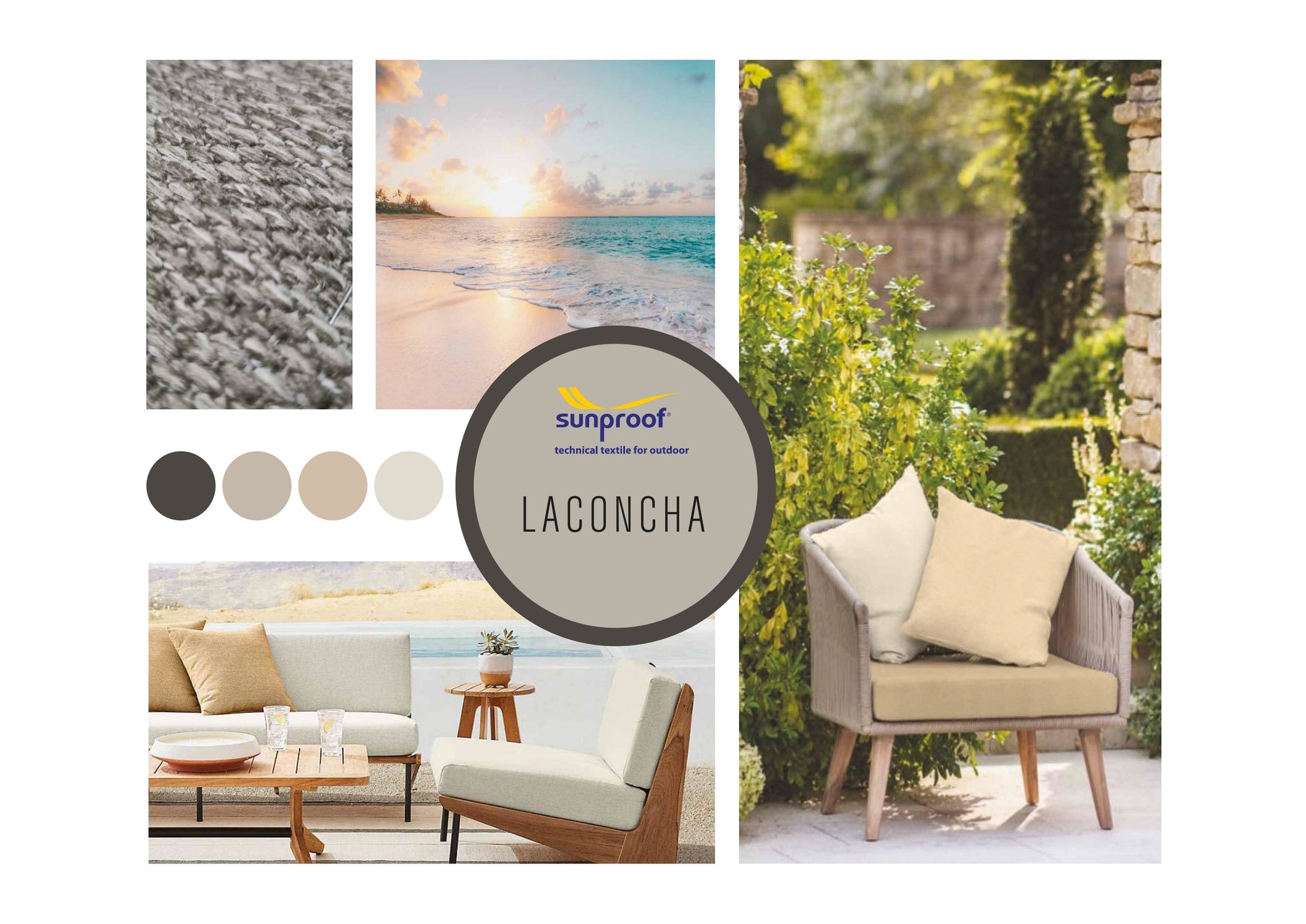Outdoor Stof Premium Laconcha Stone