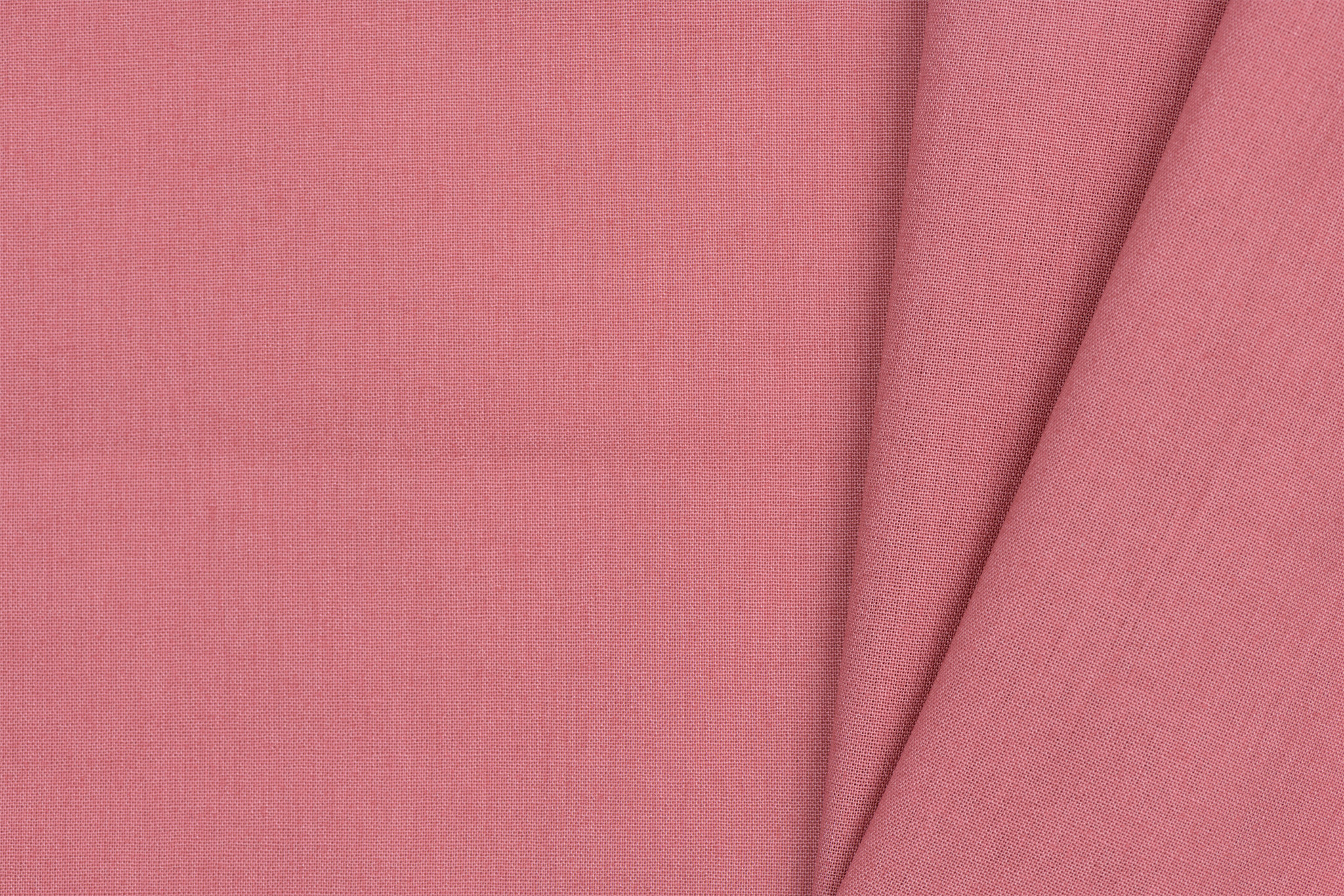 Uni katoen stof dusty old rose