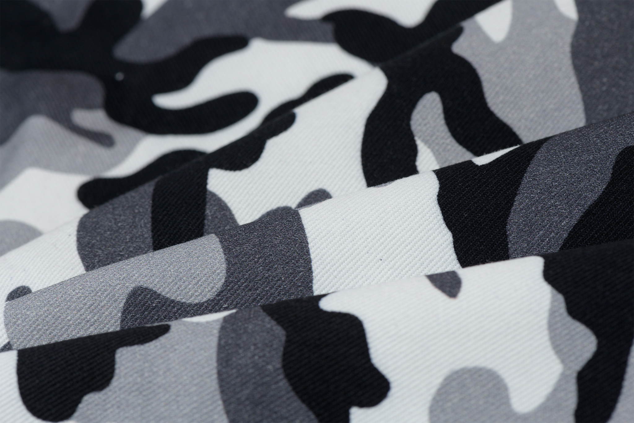 Camouflage Stof Grijs