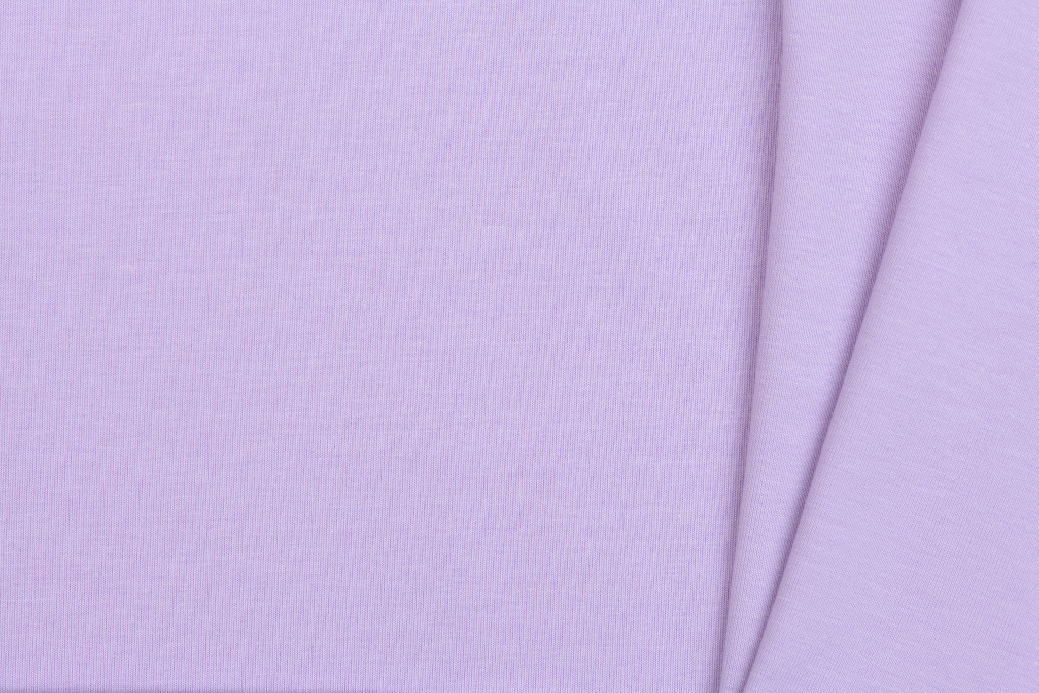 Biologische Katoenen Jersey Stof Pastel Lila