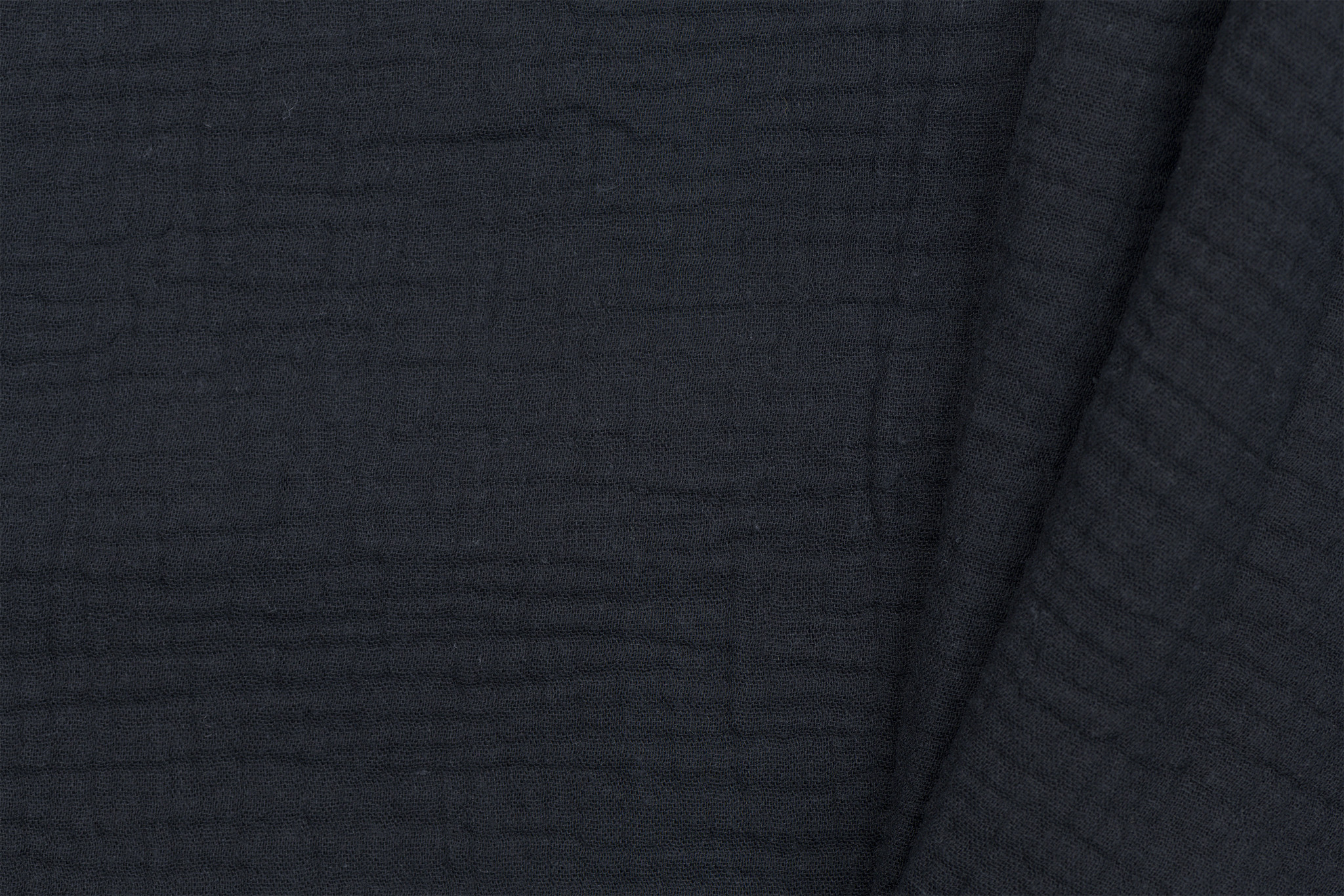 Baby Cotton / Mousseline Uni / Effen Zwart