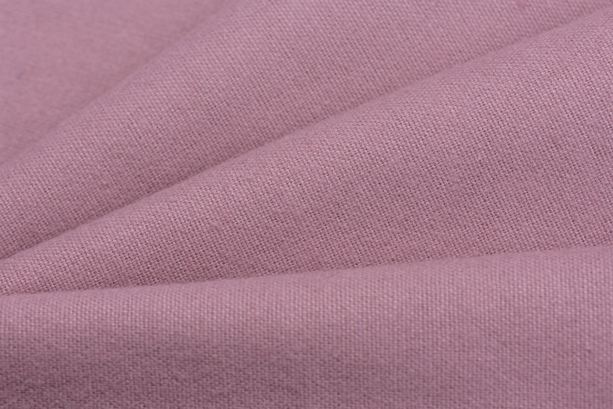 Katoen Flanel Uni / Effen Mauve