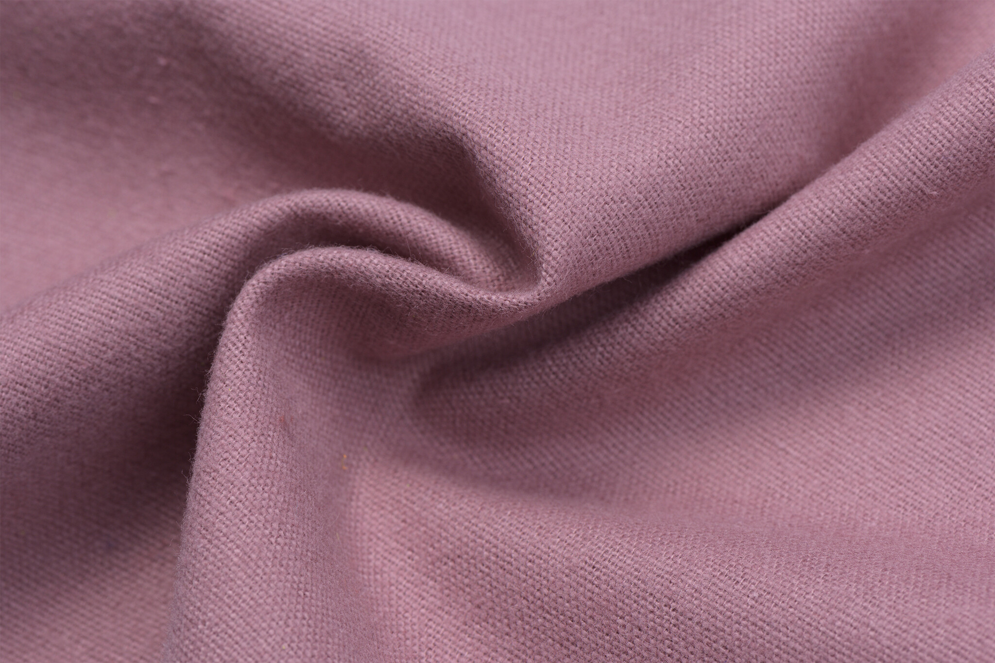 Katoen Flanel Uni / Effen Mauve