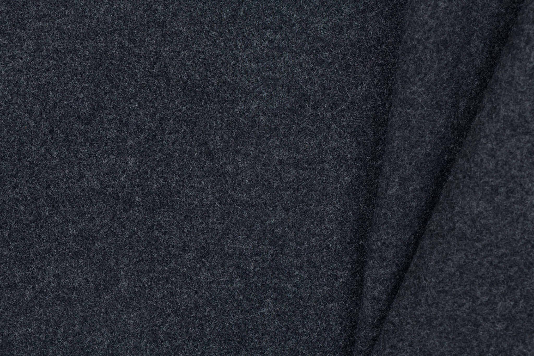 Mantelstof Softcoat Antraciet Melange