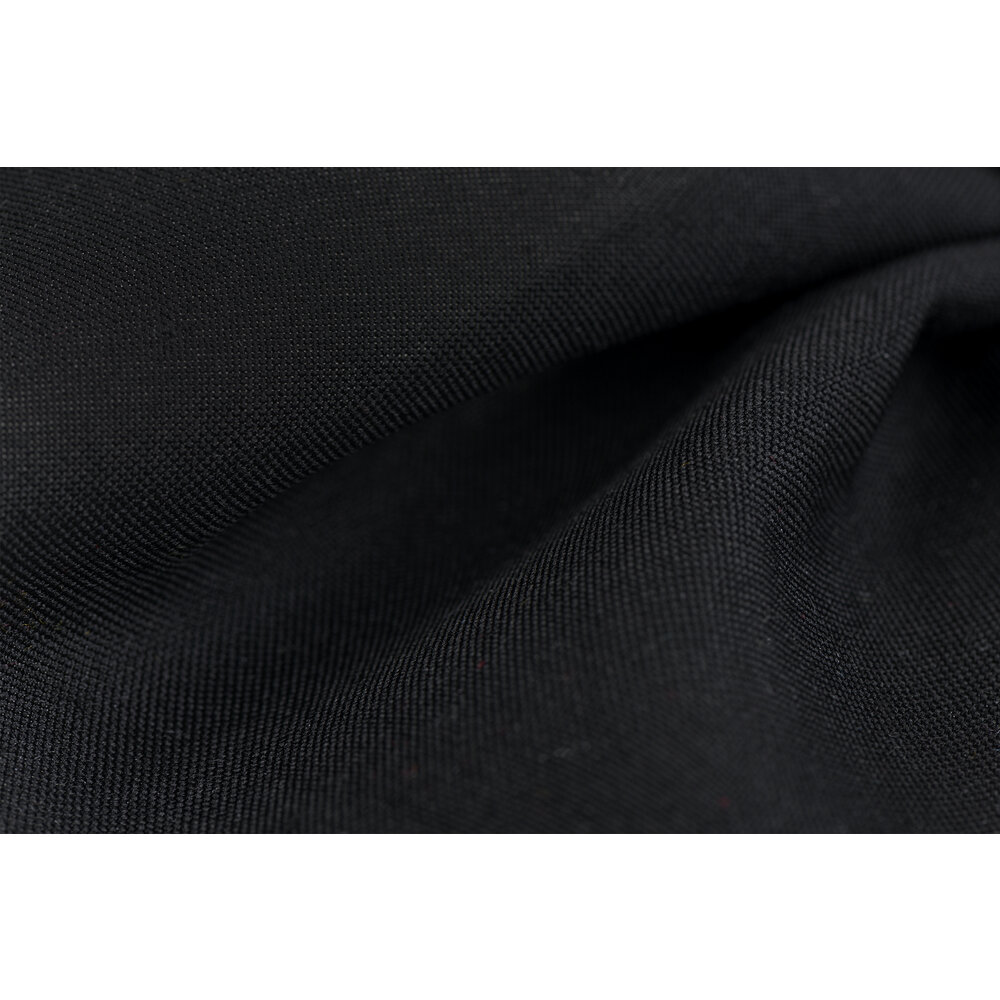Brandvertragende stof: Zwart 300cm breed - Royal Look
