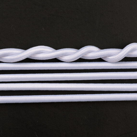 Elastisch koord kopen? Wij leveren vanaf 0,8mm tot 8mm dikte, diverse kleuren, scherp geprijsd