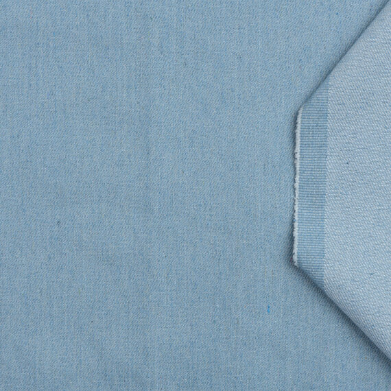 Denim Foil Hearts | Stoffen Vonn in Assen