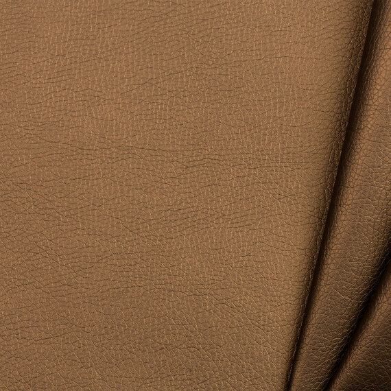 NOVELY® Konstanz Kunstleer, vintage antiek, meubelstof, bekledingsstof, imitatieleer, per meter, 1 strekkende meter, 08 karamel