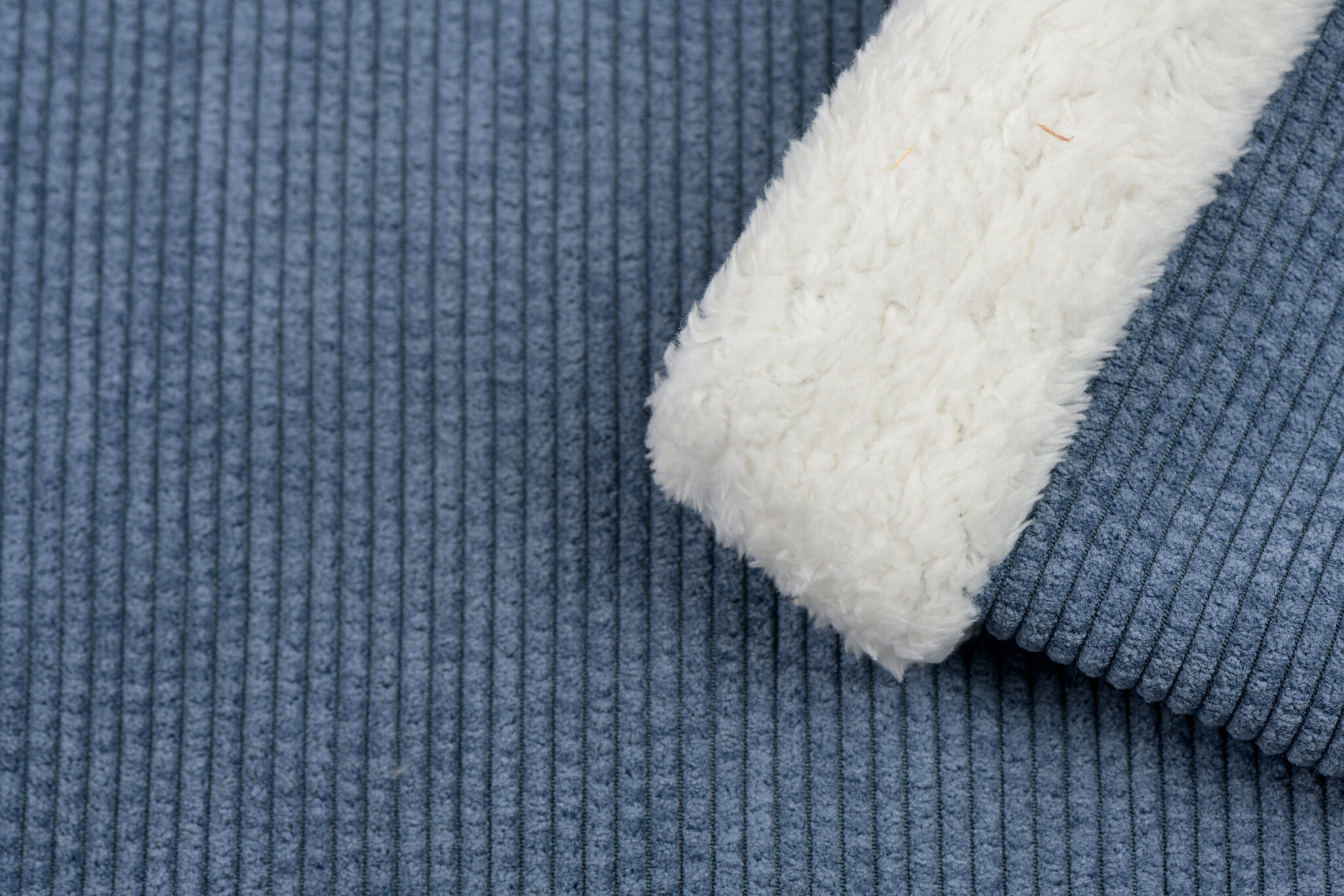 Gewatteerde corduroy stof, beige | Stoffen Hemmers