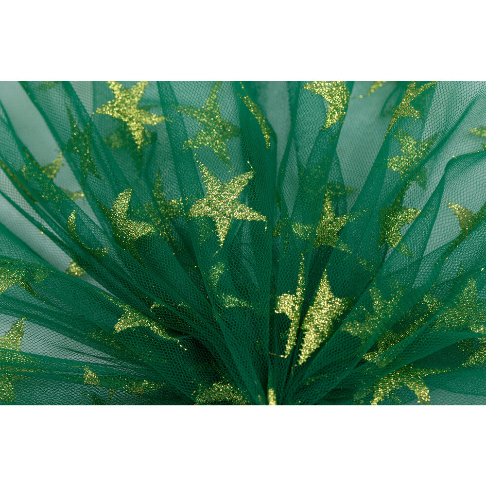 LdawyDE Tule stof, glitter-tule stof, 160 cm breed, per meter, decoratieve stoffen voor kleding en doe-het-zelf decoratie, geschenkverpakking, bruiloft, feestdecoraties