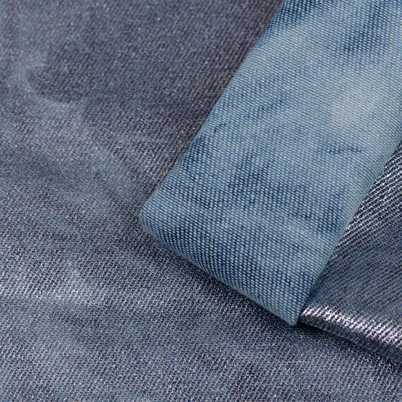 Lyocell Stretch jeansstof, lichtblauw | Stoffen Hemmers