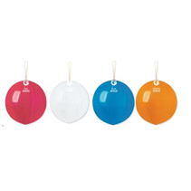 Punch balloons 48cm 5pcs. Red/White/Blue/Orange