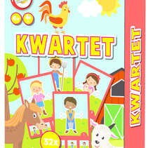 Kwartet in doosje 1,9x5,9x8,5