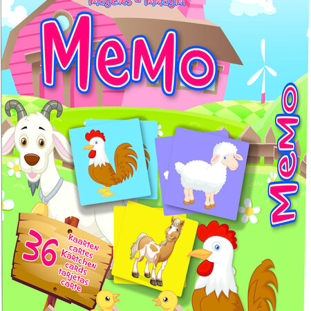 Memo 36cards 3,5x11,5x18cm