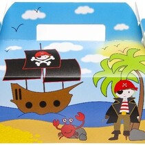 Menu box Pirate FOODSAFE 22.5x12x9.5cm