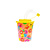 Cup with lid and straw emoticon 250ml