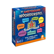 The Amsterdam Word Game 5.2x25.2x25.2cm
