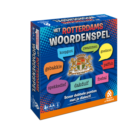 Het Rotterdams woordenspel 5,2x25,2x25,2cm