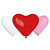 Heart balloons 8 pieces