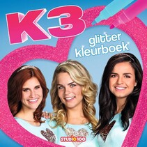 Studio 100 - K3 Glitter Coloring Book