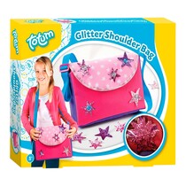 Totum - Glitter stars shoulder bag 4,5x24,5x30cm