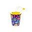 Cup with lid and straw Gamer 250ml