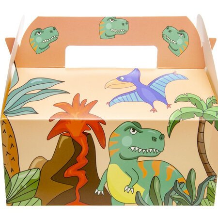 Menübox Dinosaurier FOODSAFE 22,5x12x9,5cm