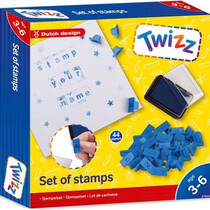 Twizz Stamp set junior 44 pieces 20x21cm