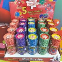 Millions Jigsaw puzzle in tube 50 pieces 14x20cm