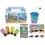 Menu box with cup and toy - Sea animals