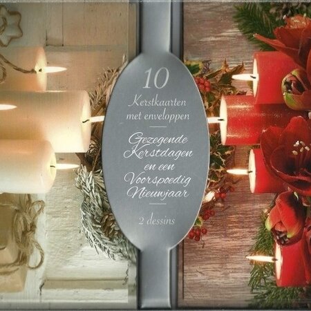 Blessed Christmas cards in luxury pack 10 pieces