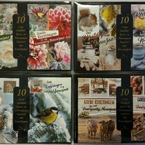 Good Christmas cards in luxury pack 10 pieces