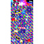 Totum - Sticker sheet Trolls world tour glitter 10x20cm