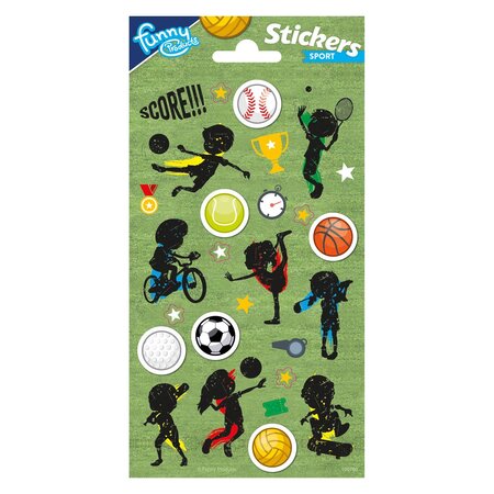 Totum - Sticker sheet sports 10x20cm