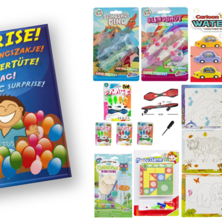 Fertige Schuhgeschenke im Überraschungsumschlag