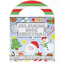 Kleurboekje met stickers Kerstmis 48stuks per zak