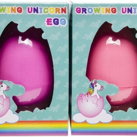 Growing egg Unicorn XL 15x8.5x10cm