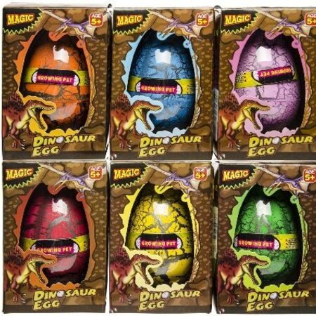 Groeiend ei Dino XL 15x8.5x10cm