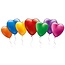 Heart Balloons 20 pcs