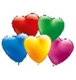 Heart Balloons 20 pcs