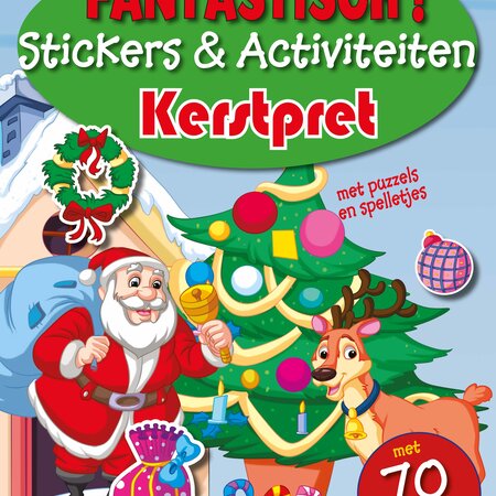 Fantastic stickers & activities 21.5x28cm