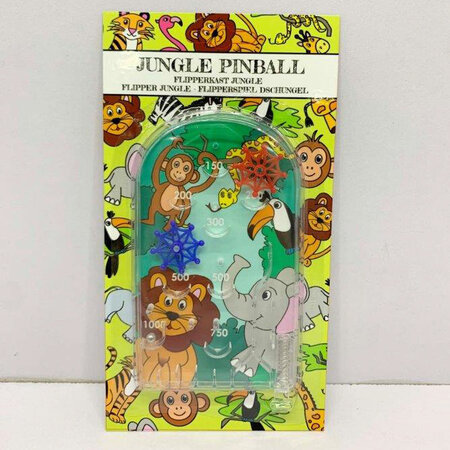 Pinball game wild animals 10x19cm